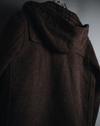 "COMME des GARCONS HOMME"
13AW Wool duffle coat with hood and toggle closures