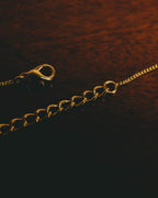 “Christian Dior” 00’s Dior heart charm tassel necklace