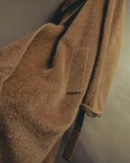 -SPECIAL- “Max Mara” 90’s-00’s Angora blend belted wrap coat