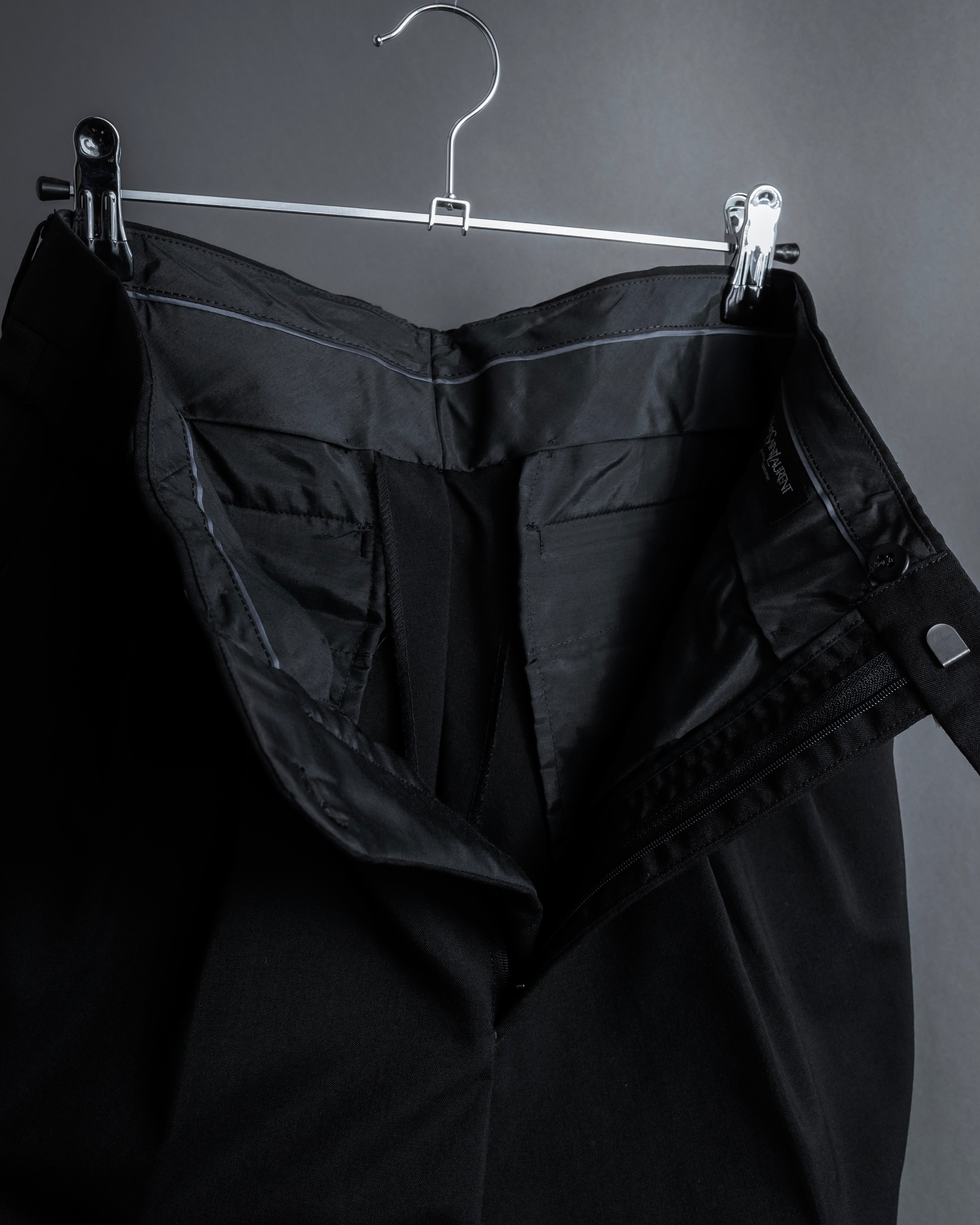 "YVES SAINT LAURENT" Straight tailoring design set up