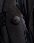 "Vintage 100% pure cashmere long chester coat"