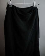 "Max Mara" Draping detail wrap skirt set up