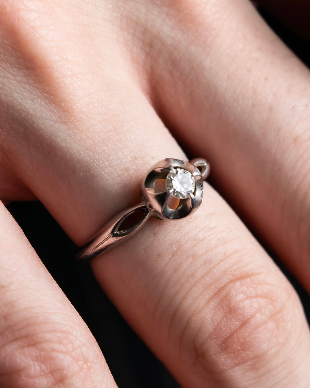 "Precious metals Platinum 900 jewelry ring"