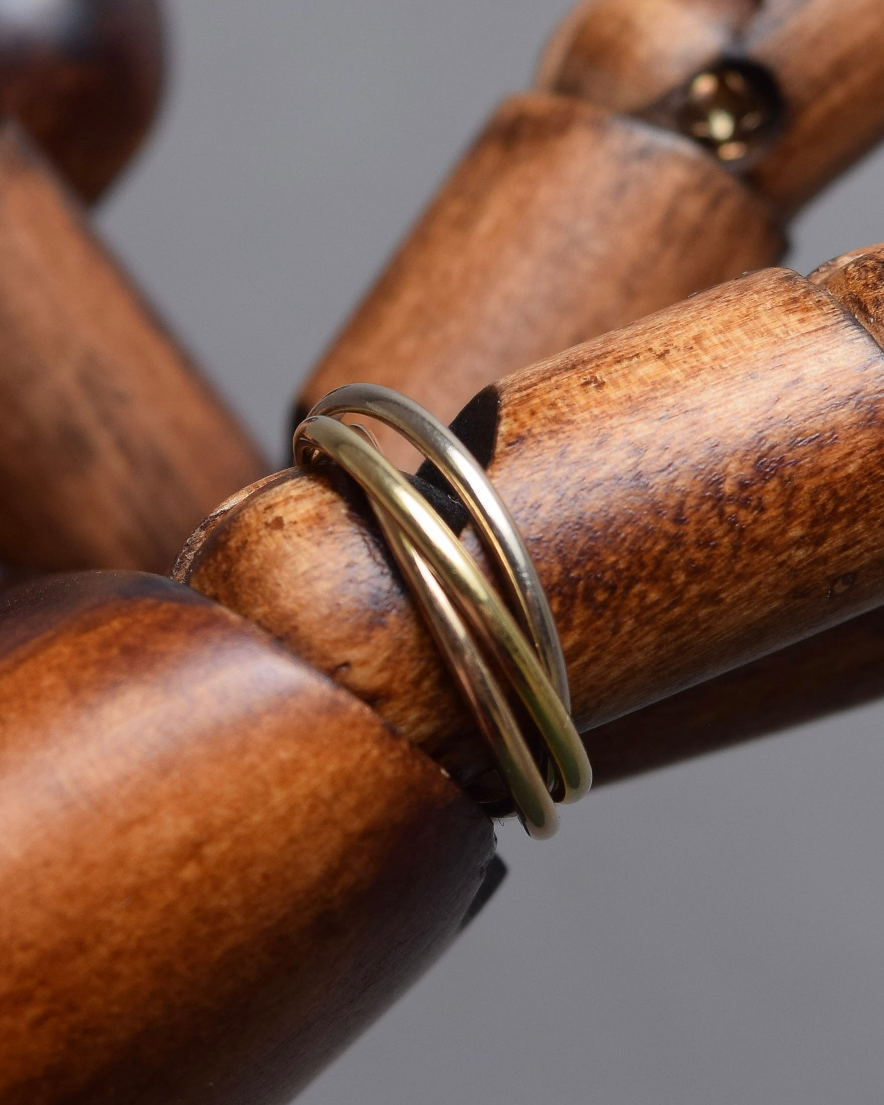 "Cartier" Eternal masterpiece gold Trinity ring