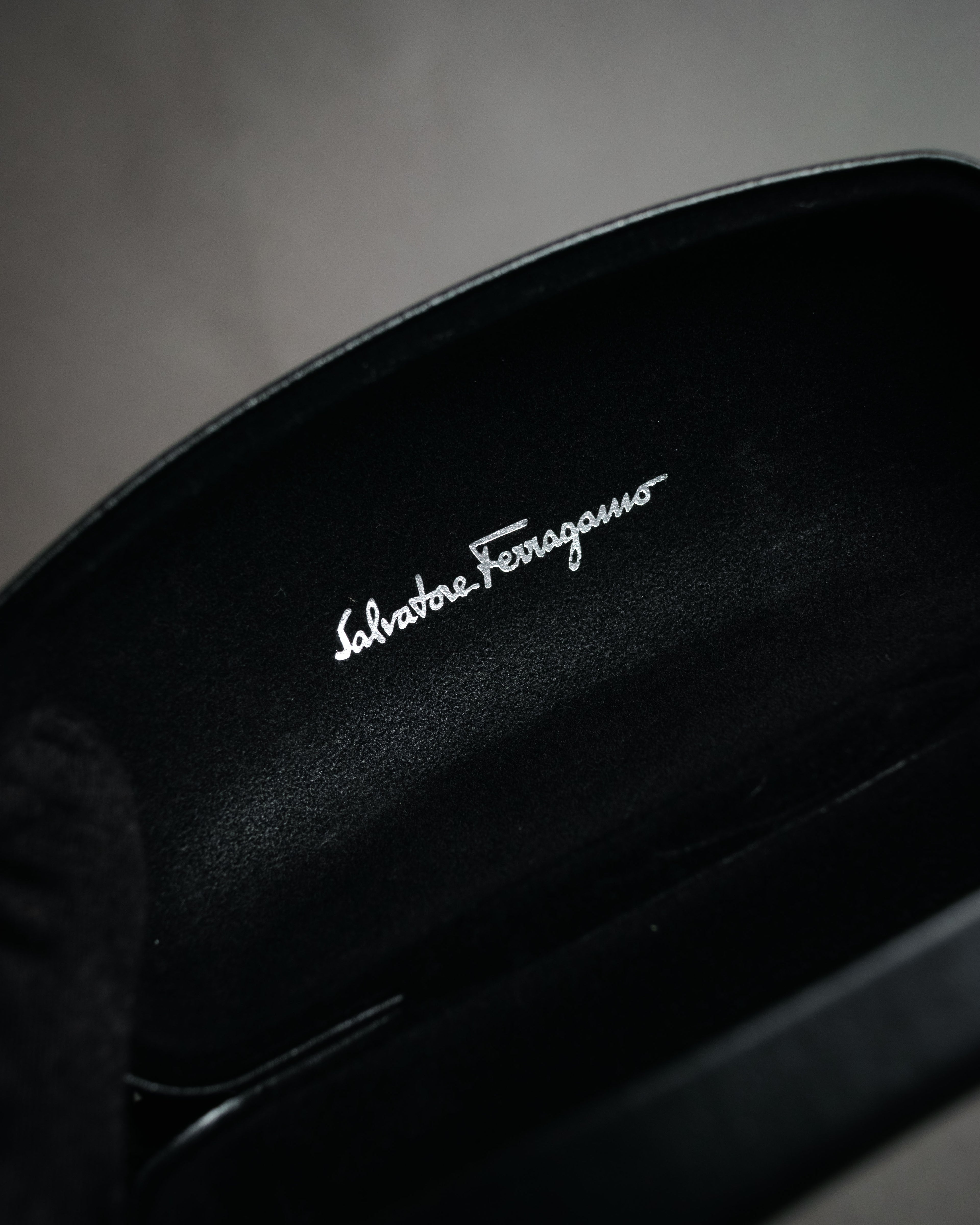 “Salvatore Ferragamo” 2010’s Havana acetate oversized sunglasses