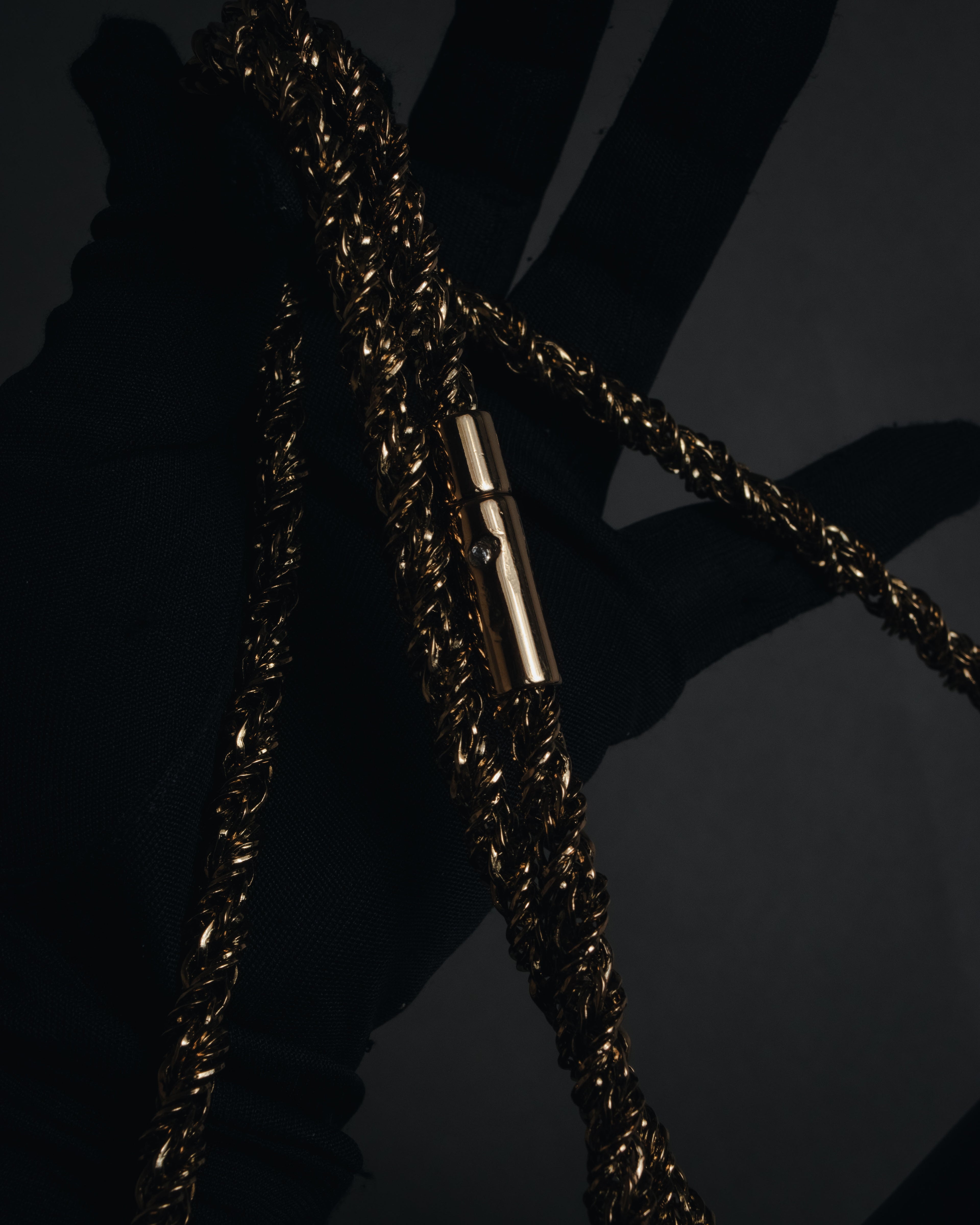 "Chloe" June bow-detail chain shoulder bag