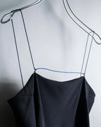 "BALENCIAGA" Piping material switching camisole