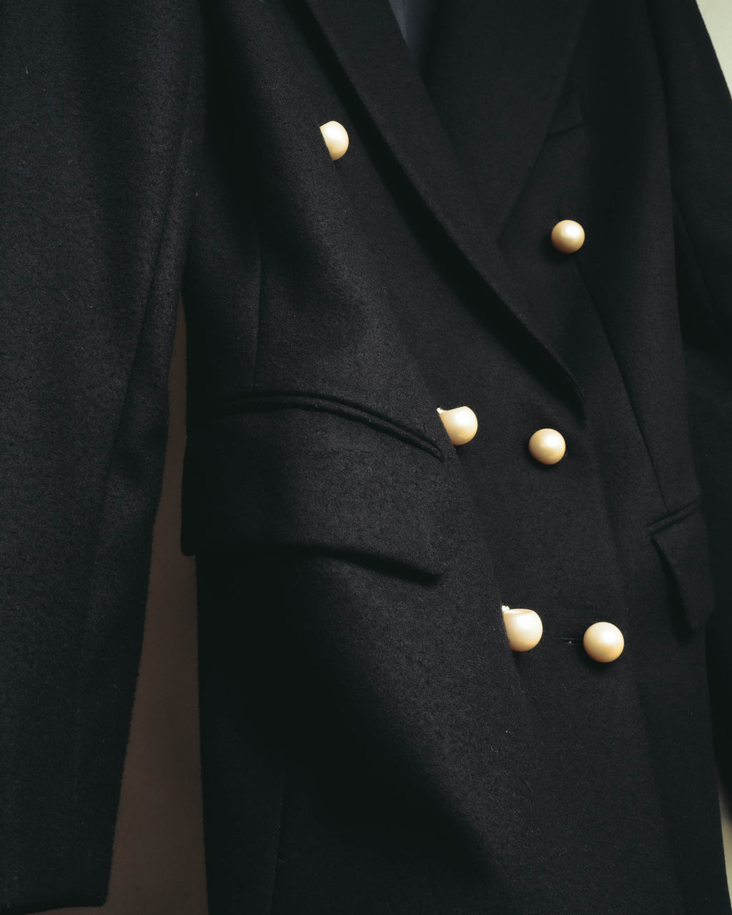 "CÉLINE" 10's Structured double-breasted blazer