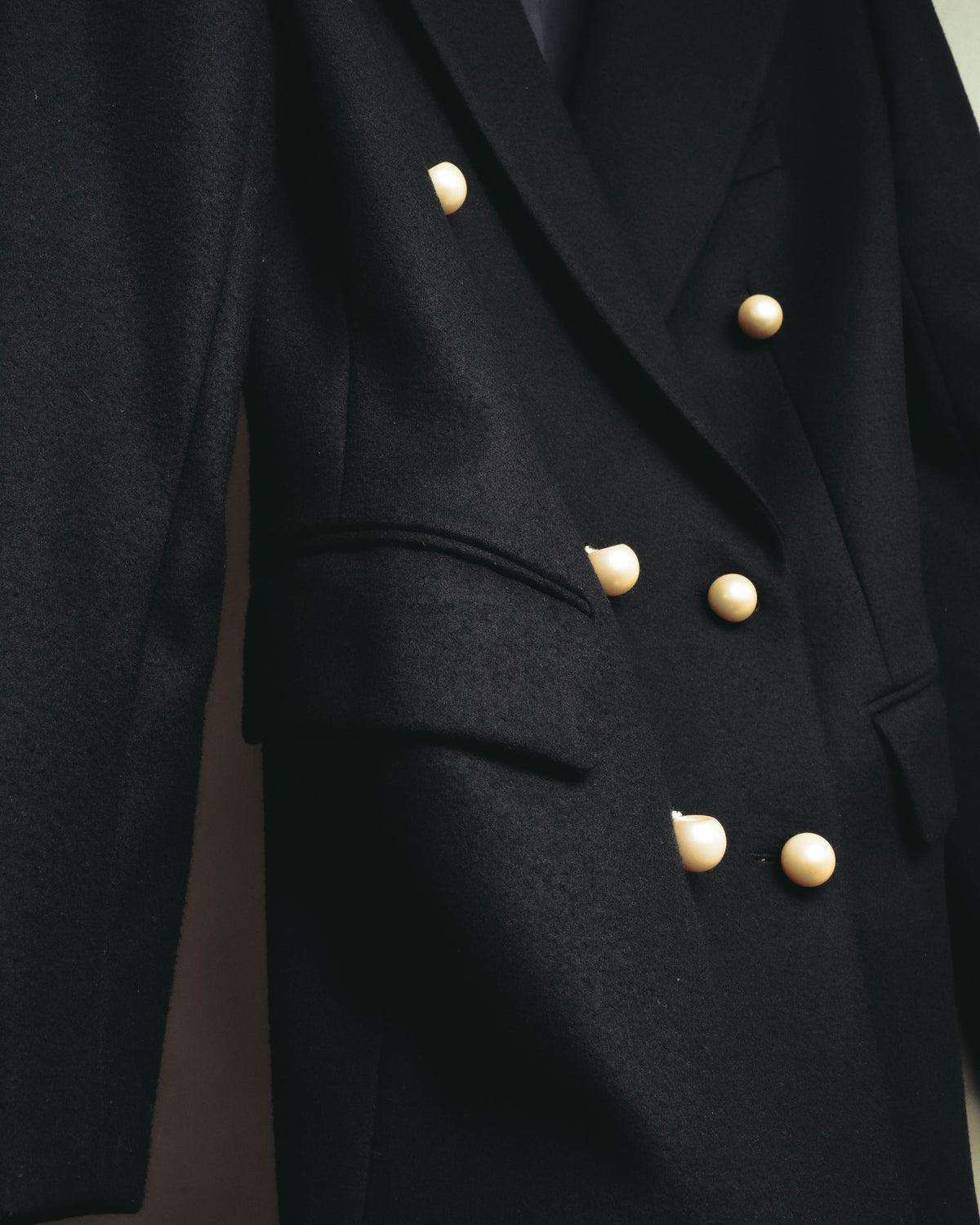 "CÉLINE" 10's Structured double-breasted blazer