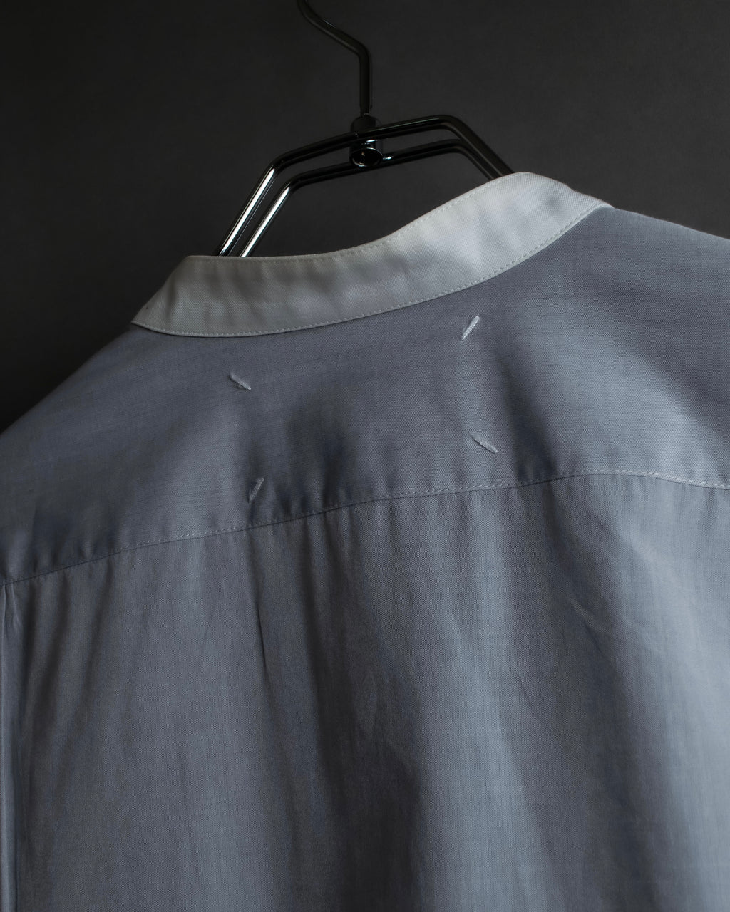 "MAISON MARGIELA" 21SS Long tail design band collar shirt
