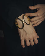 –SPECIAL– “Christian Dior” 90’s Sculptural oval link bracelet