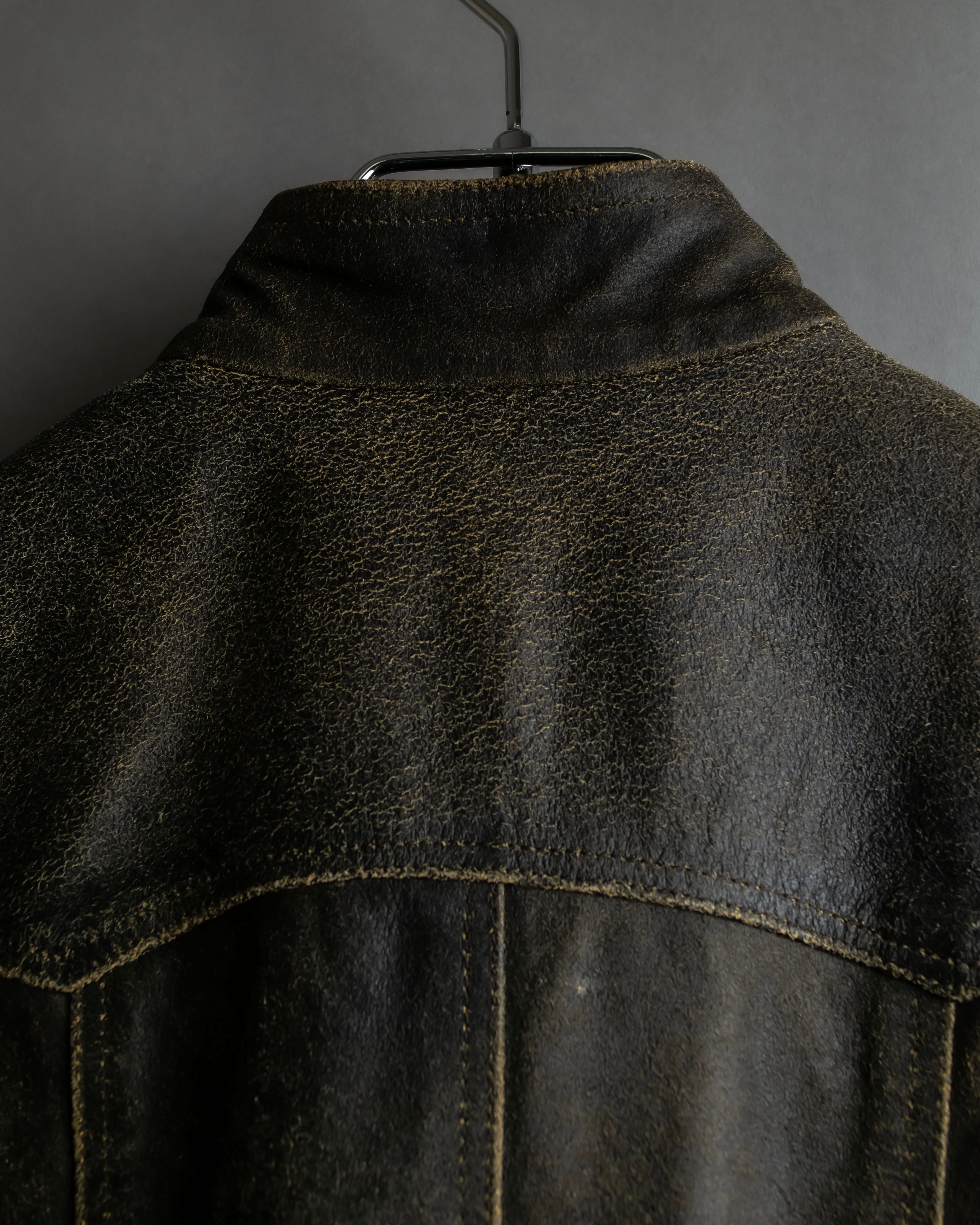 "CHANEL" 2000AW Karl Lagerfeld period calf leather vest