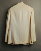 "Y's" 80's-early 90's Relaxed tailored wool skirt suit