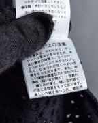 "NOKO OHNO" Layered organza frill embroidered dress