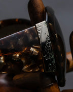 "GUCCI" Tortoiseshell butterfly frame sunglasses