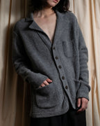 "OUR LEGACY" Patch pocket design lambswool knit jacket