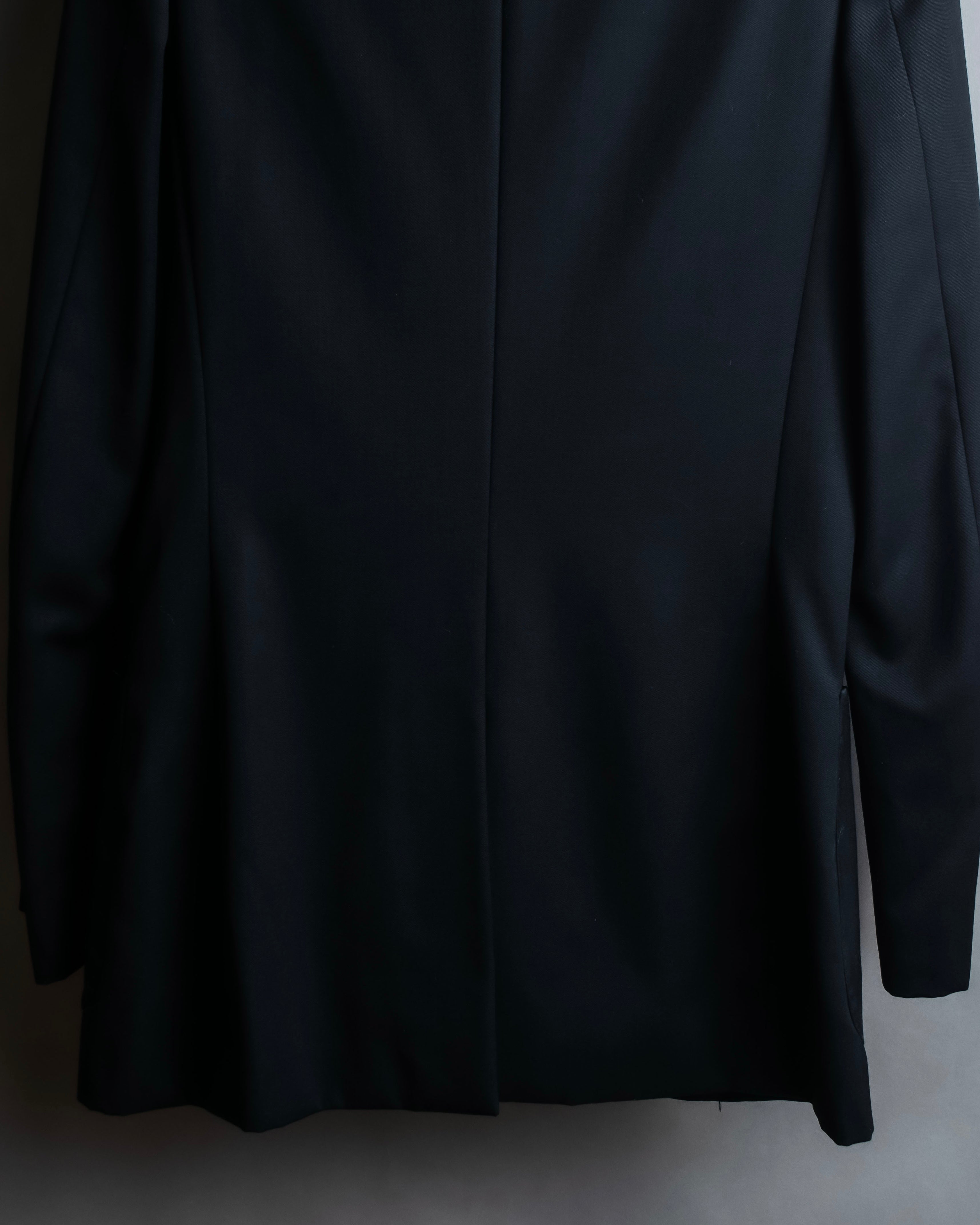 "Chloe" Oversized wool matte black set up