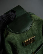 "LOEWE" Anton series drawstringsleather shoulder bag