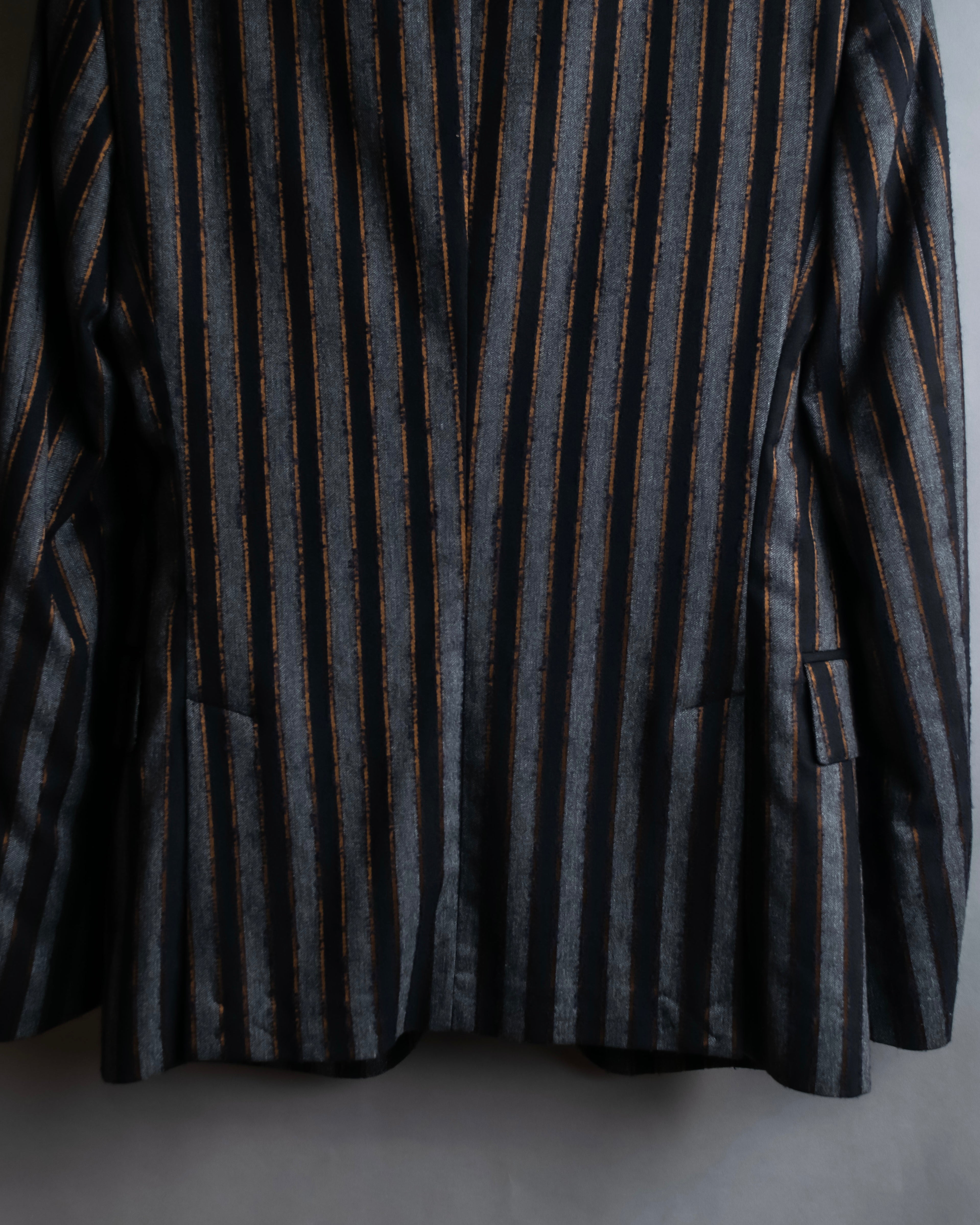 "ETRO" Multi-stripe tailored jacket