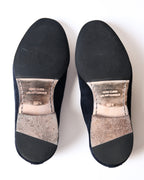 POLPETTA × Brilla per il gusto/ “ PASSO” Suede Tassel Loafers Navy