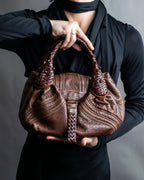 "FENDI" Brown color edition Spy bag