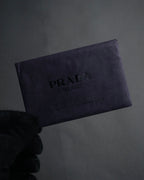 “PRADA” 1998-2003 Felt and gomma duffle bag
