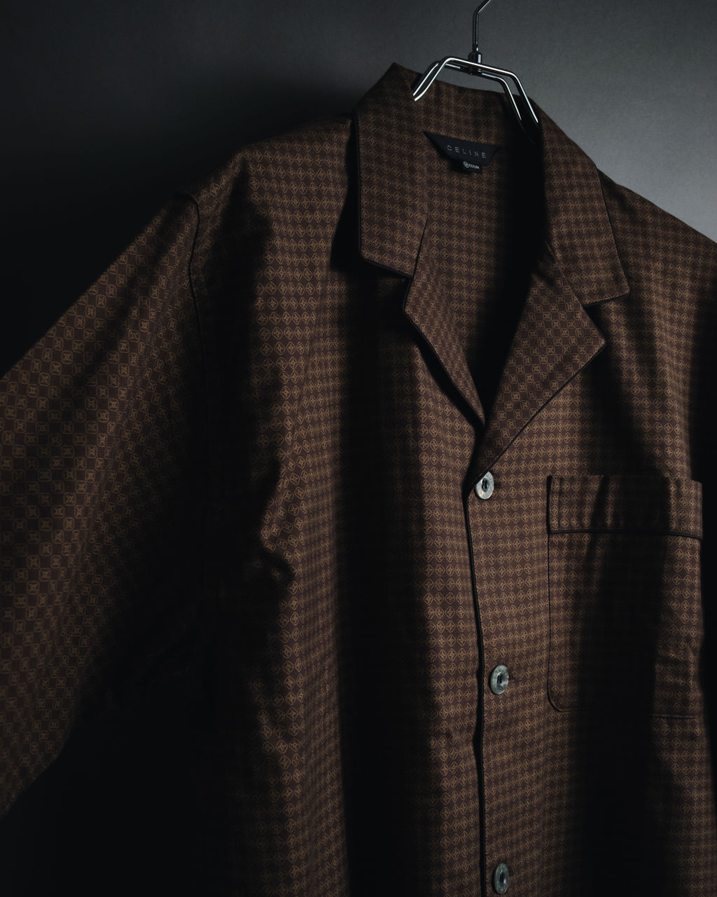 "CELINE" Monogram Pattern Relaxed Outfit