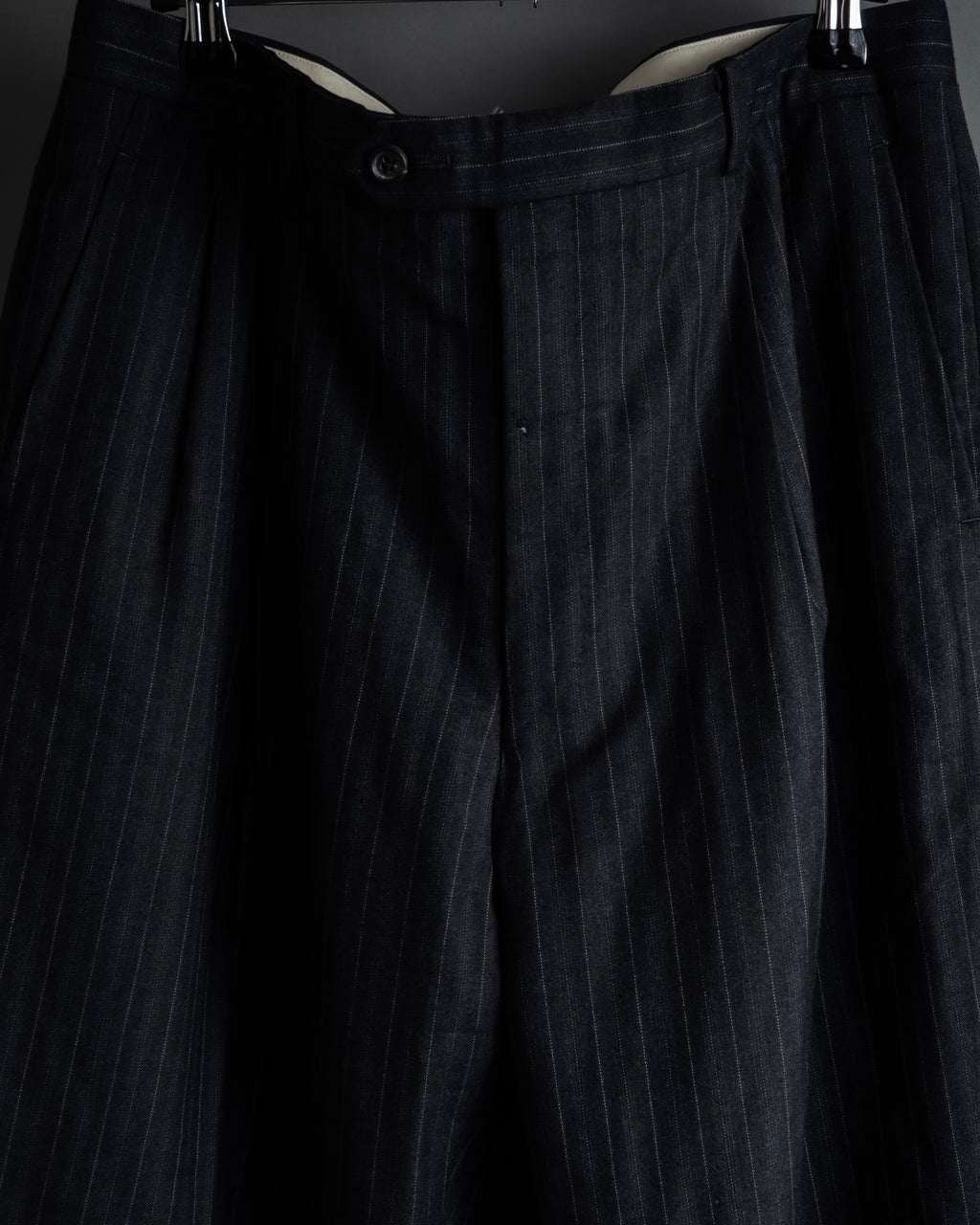 "Christian Dior" 90’s Pinstripe double breasted suit set up