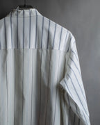 "STELLA McCARTNEY" 18SS Drag queen graphic design stripe shirt