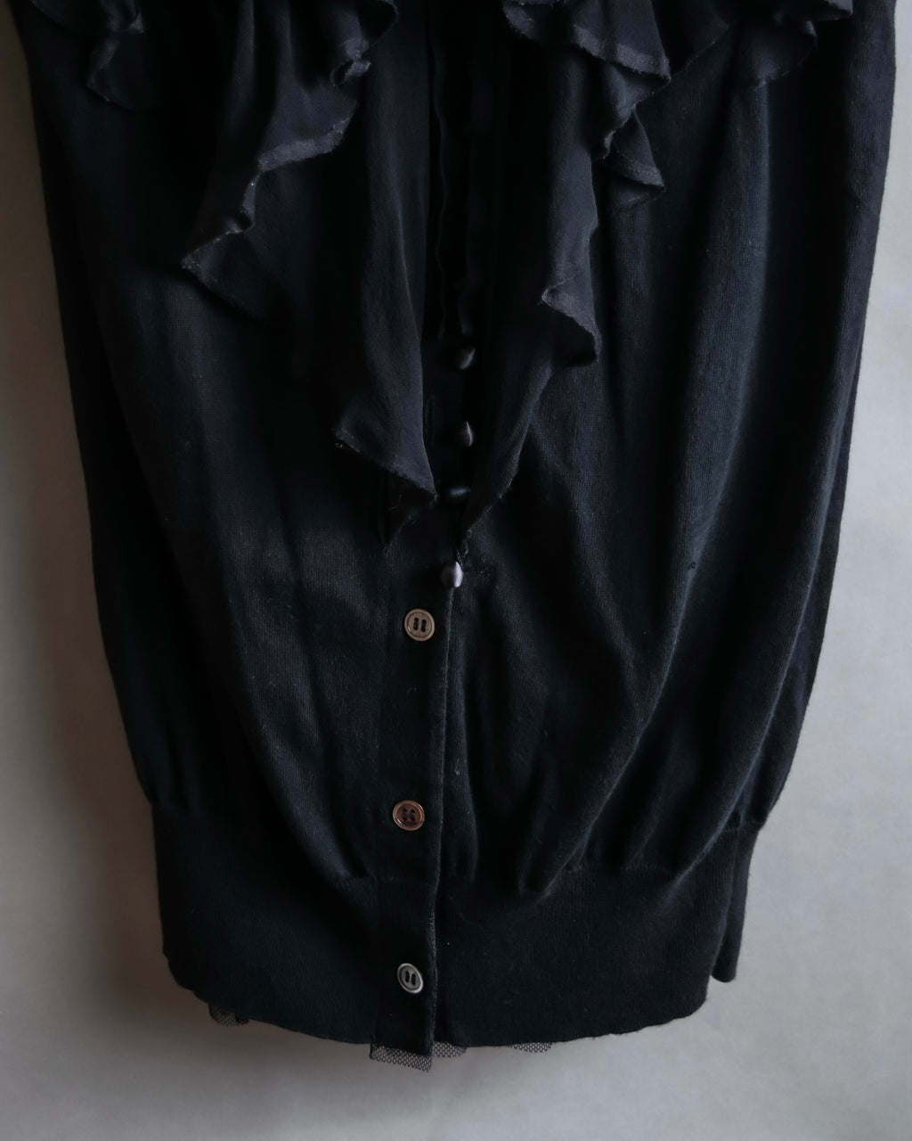 "sacai luck" Layered tulle tunic tops