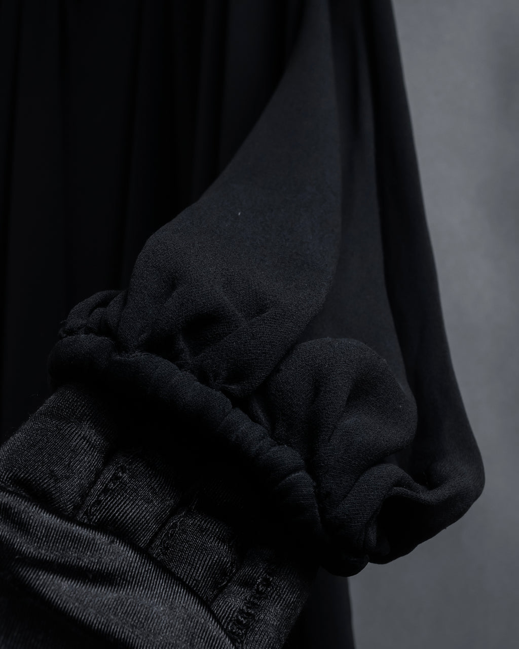 "VALENTINO" 2020-21 Gathered design bow tie skipper silk pullover