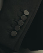 -SPECIAL- “Saint Laurent” 2012-2016 Single-button satin-lapel wool jacket