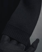 "RED VALENTINO" Lace bib knit tunic dress