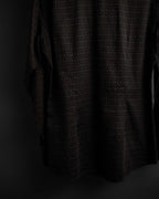 "GUCCI" Horsebit pattern shaped shirt