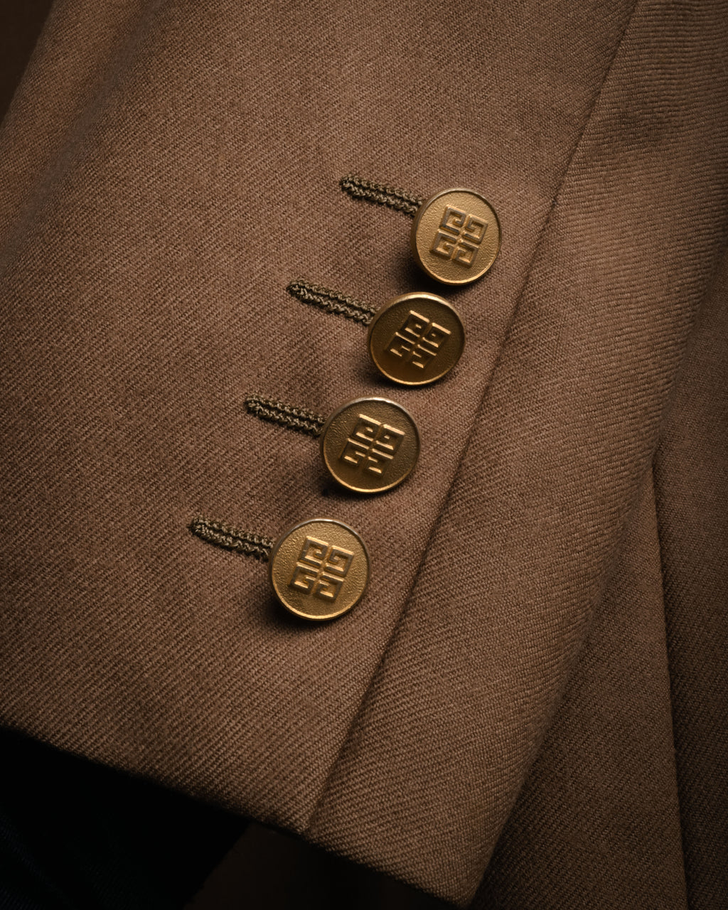 “GIVENCHY” 1988-1994 Double breasted tailored set-up