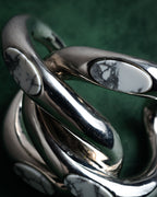 -SPECIAL- “Dior” 2003-2006 Knot stone silver cuff