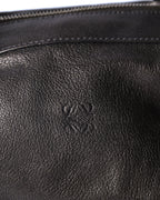 LOEWE/ Anagram 2 Way Mini Boston Hand Bag Metallic Black