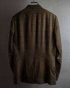 "PAUL SMITH" Flaming detail glen plaid set up