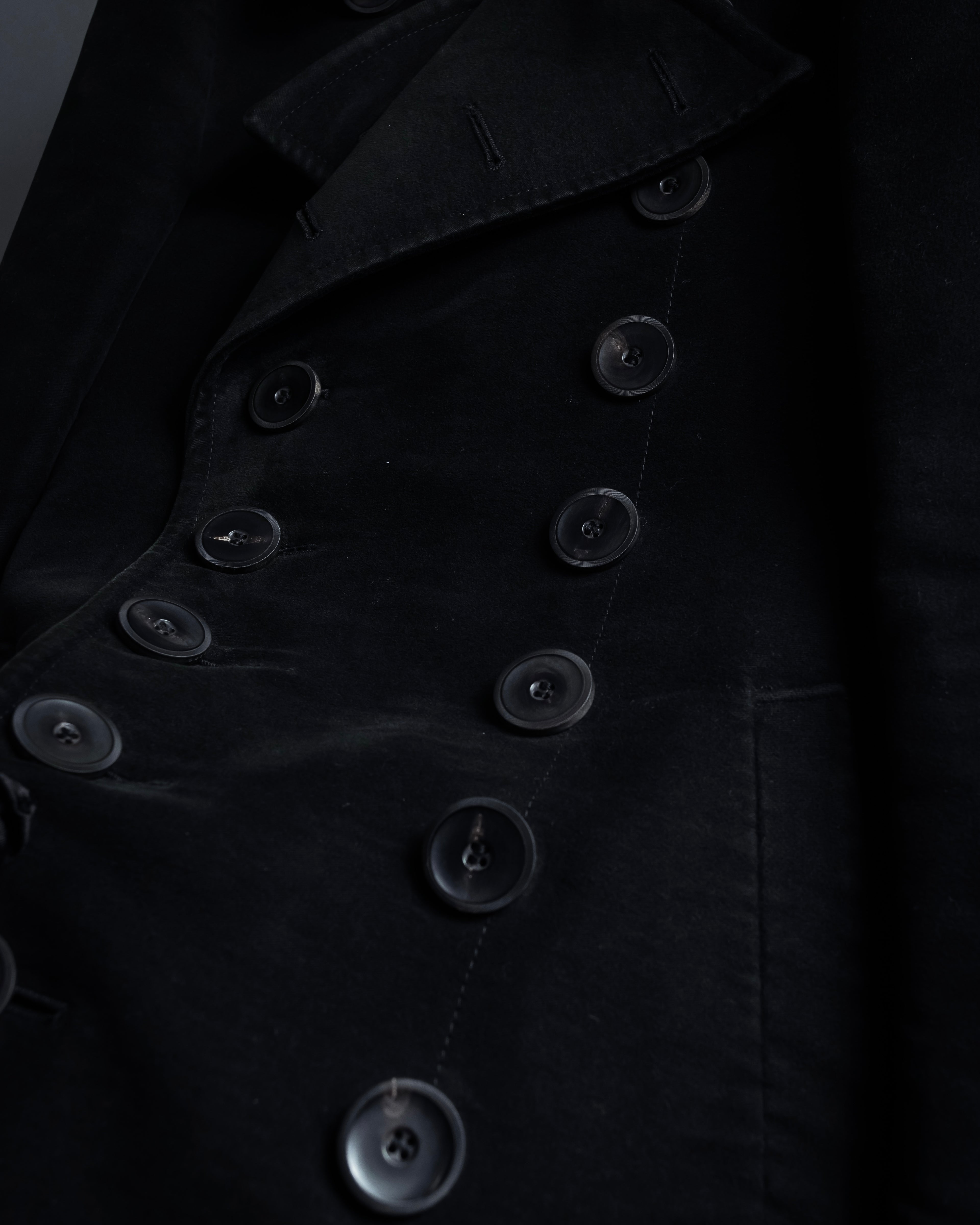 -SPECIAL- "GUCCI" 2007-2011's  High density cotton military detail mid-length coat