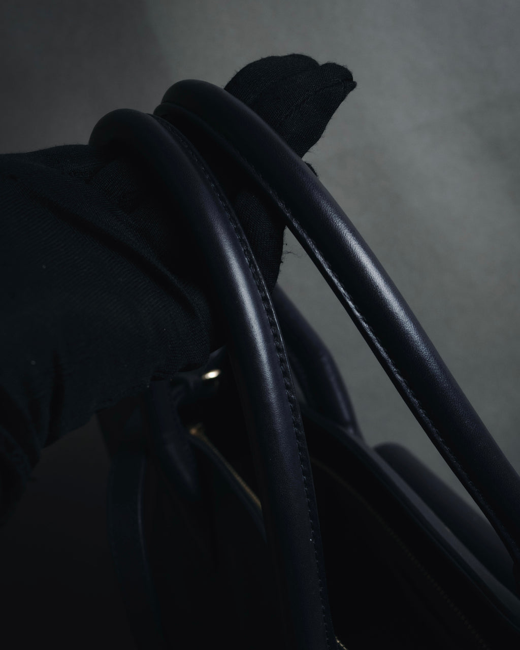 "BALENCIAGA" 2013 Autumn/Winter Padlock All Afternoon Structured Leather Bag