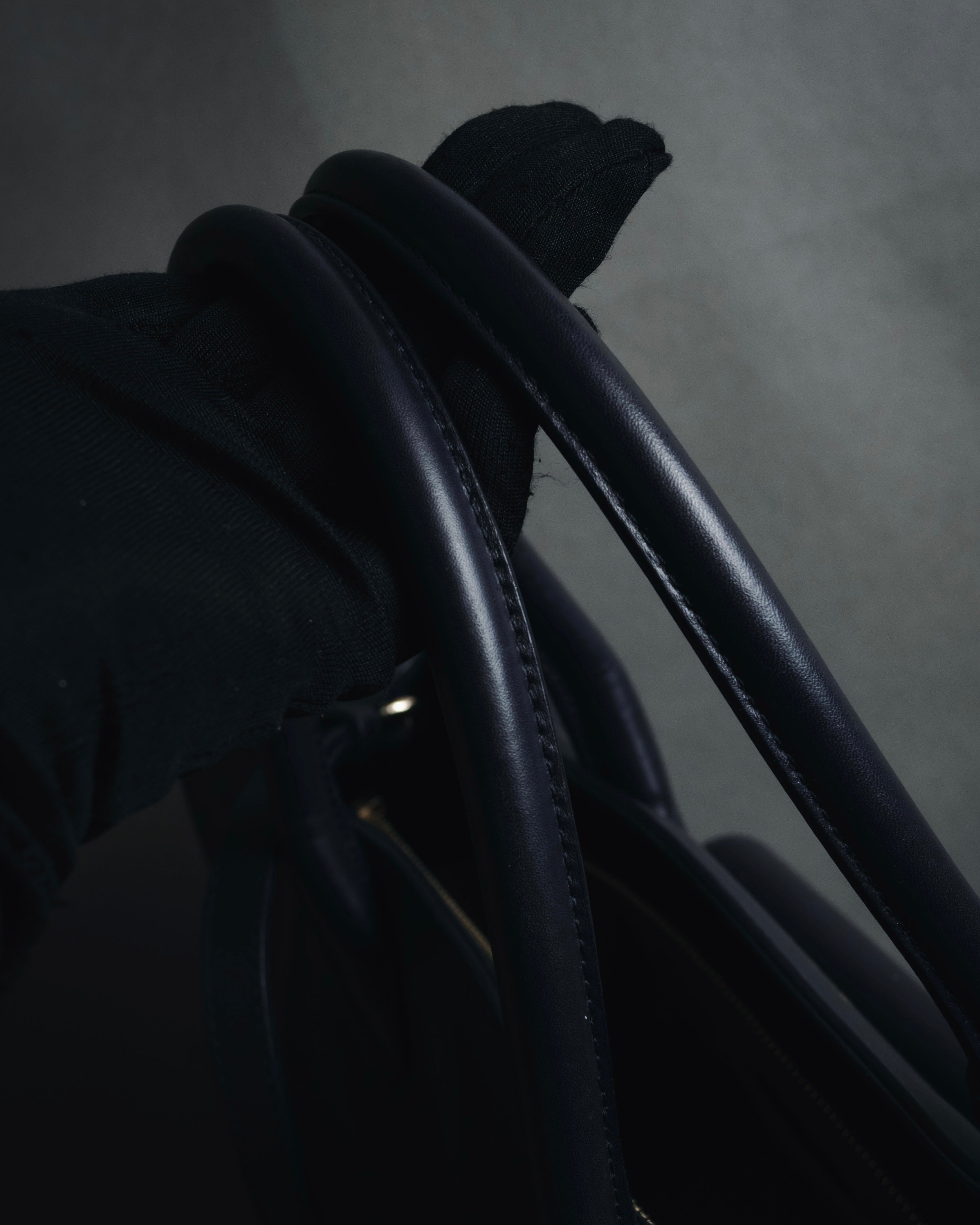 "BALENCIAGA" 2013 Autumn/Winter Padlock All Afternoon Structured Leather Bag