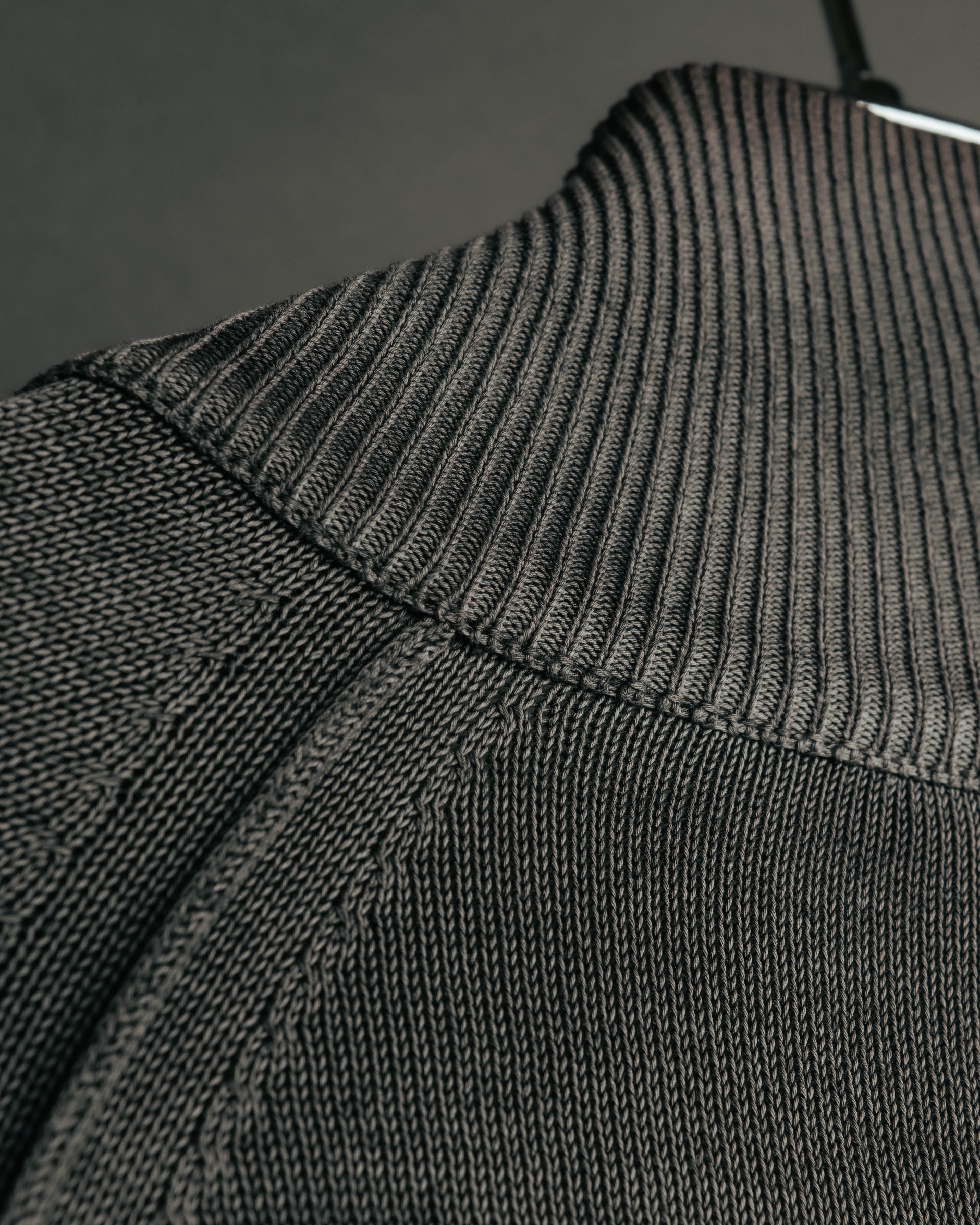 "PRADA" 90's-00's Minimal cotton zip cardigan