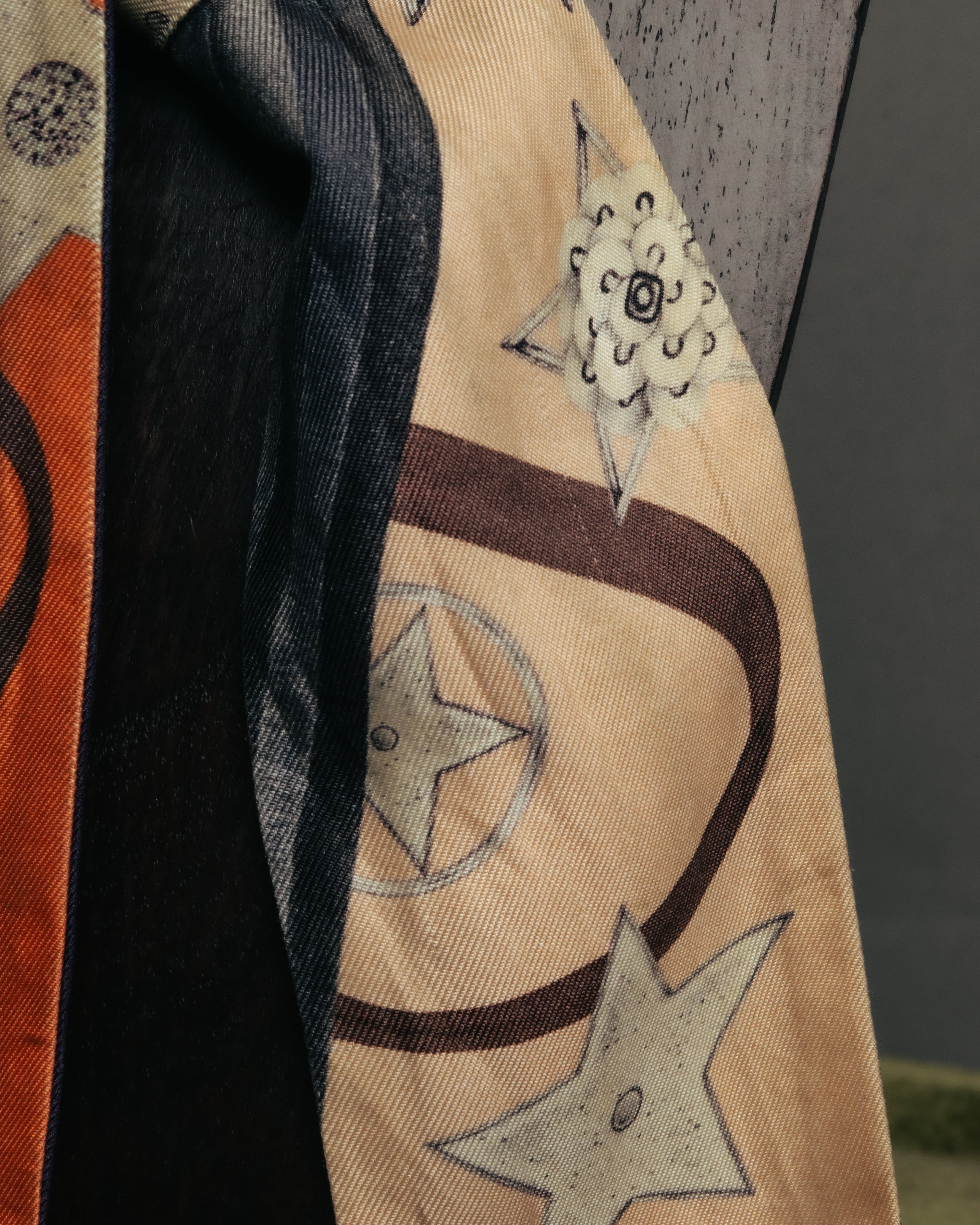“Dior” 2017-2022 Lucky star mitzah scarf