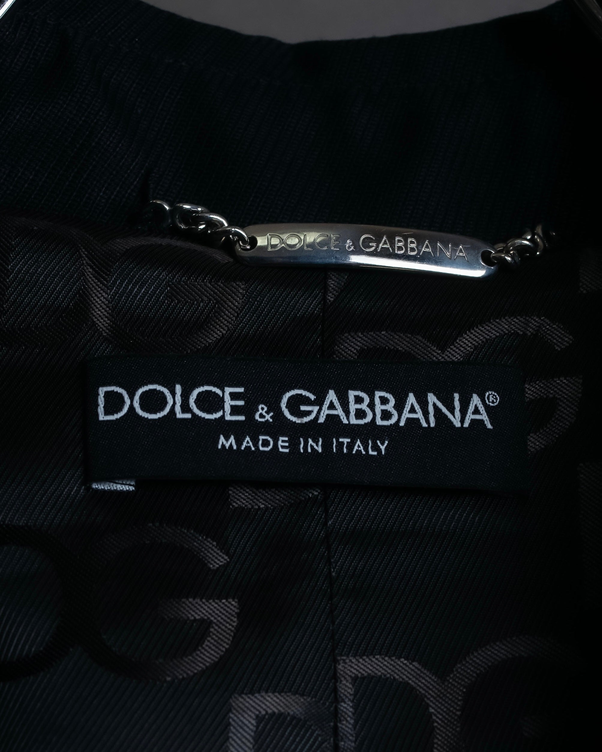 "Dolce &amp; Gabbana" Double-breasted belted mid length trench coat