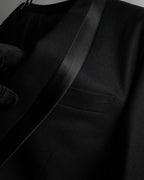 "BALENCIAGA" Structured tailored shawl collar jacket