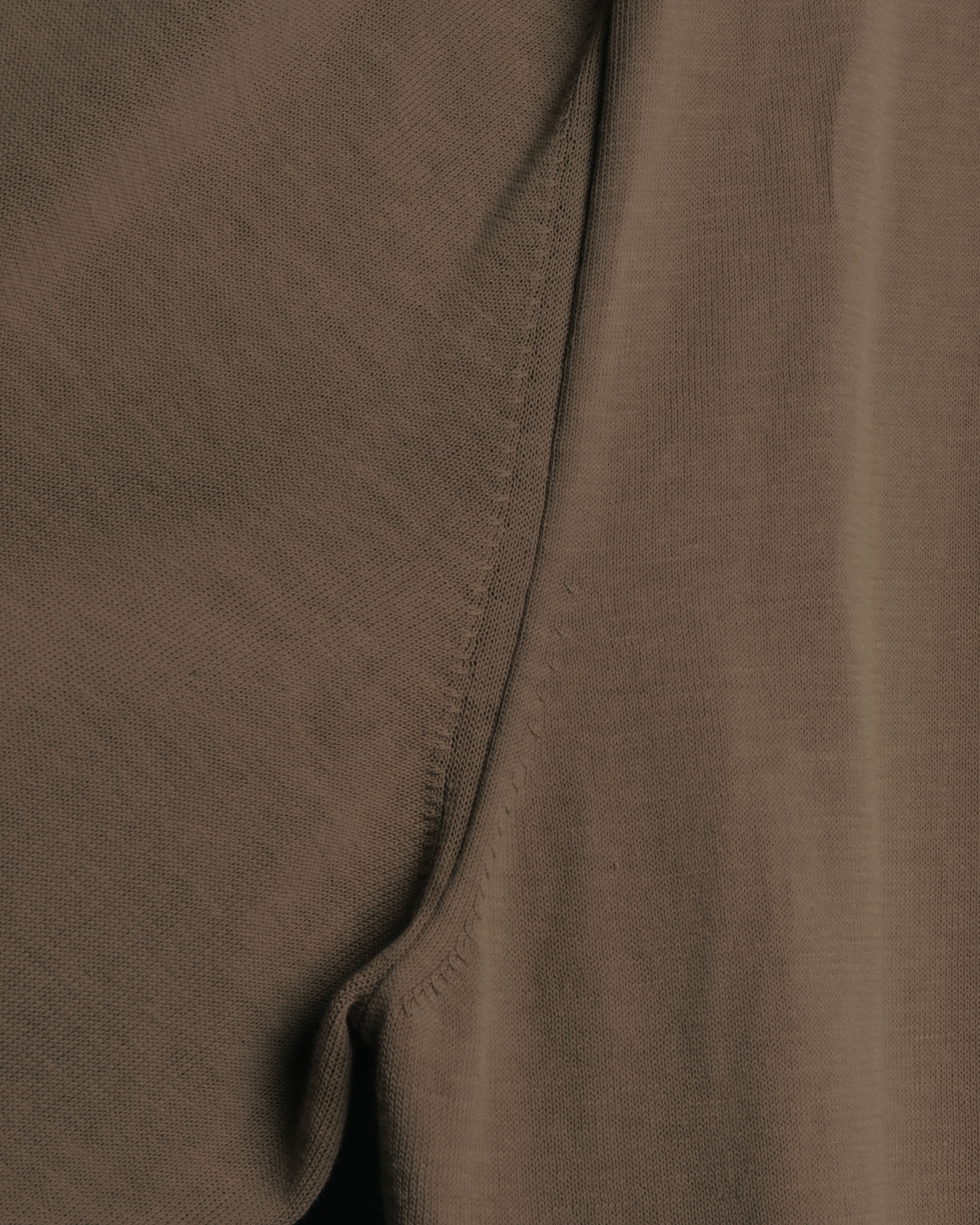 -SPECIAL- “HERMÈS” 90’s-00’s Trompe l’oeil cotton knit cardigan