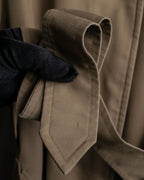 "Burberrys" Water-repellent cotton soutien colour trench coat