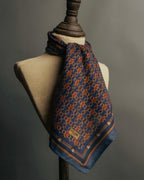"CELINE" 80's-90's Chain print scarf