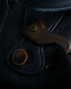 "GUCCI" Vintage gold metal fittings mini doctor bag