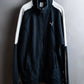 "PUMA" Pile switching design zip up track jacket